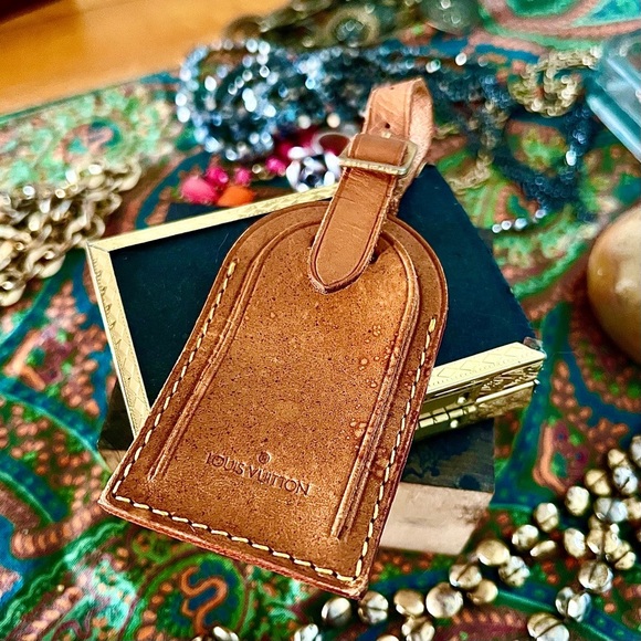 Louis Vuitton vintage luggage tag - Picture 2 of 5